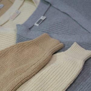 multi-color sweatshirt dry clean