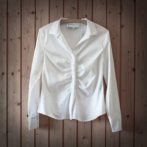 Fashionable Women's white blouse